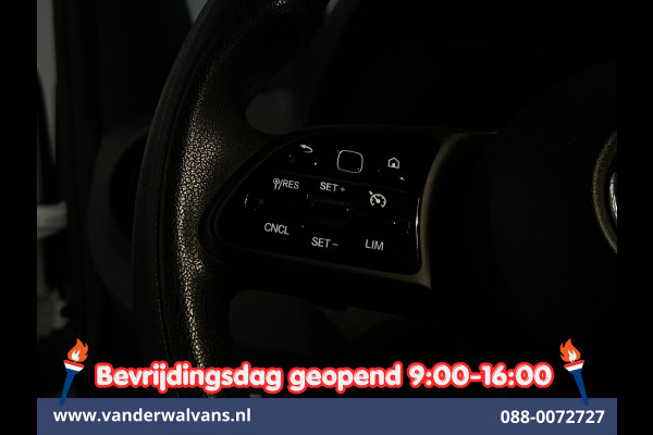 Mercedes-Benz Sprinter 315CDI 150pk 9G-Tronic Automaat L3H2 Euro6 Airco | Camera | Apple Carplay | Cruisecontrol Android Auto, Chauffeursstoel, Sidebars, Trekhaak, Bijrijdersbank