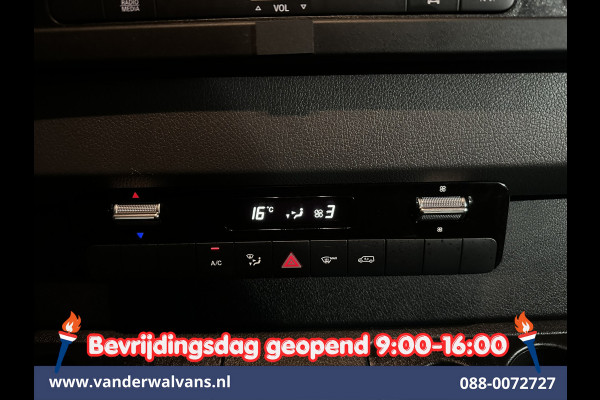 Mercedes-Benz Sprinter 315CDI 150pk 9G-Tronic Automaat L3H2 Euro6 Airco | Camera | Apple Carplay | Cruisecontrol Android Auto, Chauffeursstoel, Sidebars, Trekhaak, Bijrijdersbank