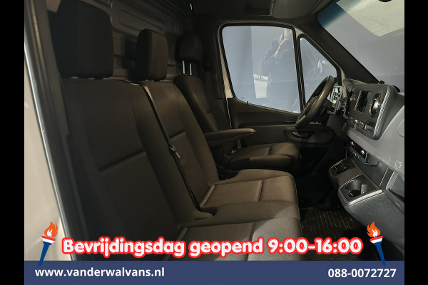 Mercedes-Benz Sprinter 315CDI 150pk 9G-Tronic Automaat L3H2 Euro6 Airco | Camera | Apple Carplay | Cruisecontrol Android Auto, Chauffeursstoel, Sidebars, Trekhaak, Bijrijdersbank