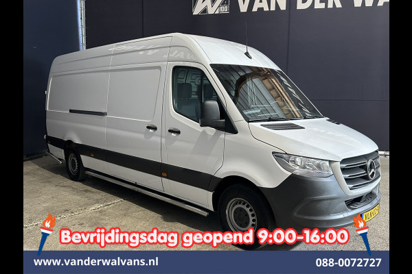 Mercedes-Benz Sprinter 315CDI 150pk 9G-Tronic Automaat L3H2 Euro6 Airco | Camera | Apple Carplay | Cruisecontrol Android Auto, Chauffeursstoel, Sidebars, Trekhaak, Bijrijdersbank