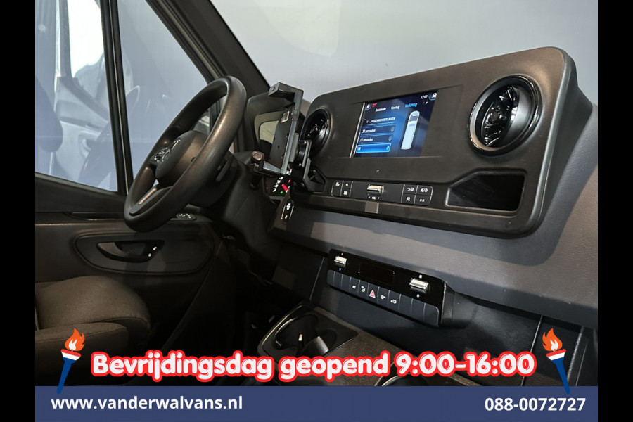 Mercedes-Benz Sprinter 315CDI 150pk 9G-Tronic Automaat L3H2 Euro6 Airco | Camera | Apple Carplay | Cruisecontrol Android Auto, Chauffeursstoel, Sidebars, Trekhaak, Bijrijdersbank