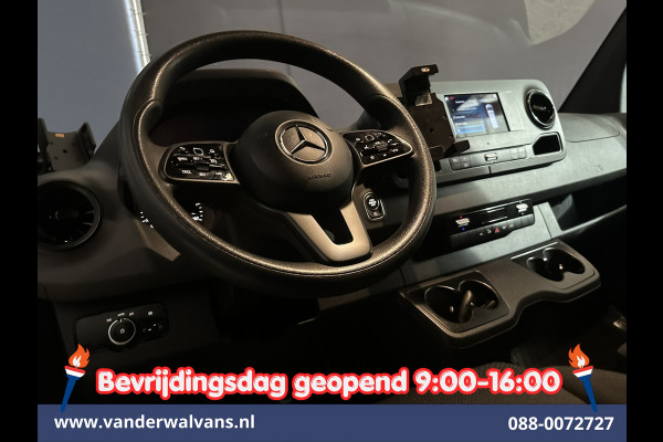 Mercedes-Benz Sprinter 315CDI 150pk 9G-Tronic Automaat L3H2 Euro6 Airco | Camera | Apple Carplay | Cruisecontrol Android Auto, Chauffeursstoel, Sidebars, Trekhaak, Bijrijdersbank