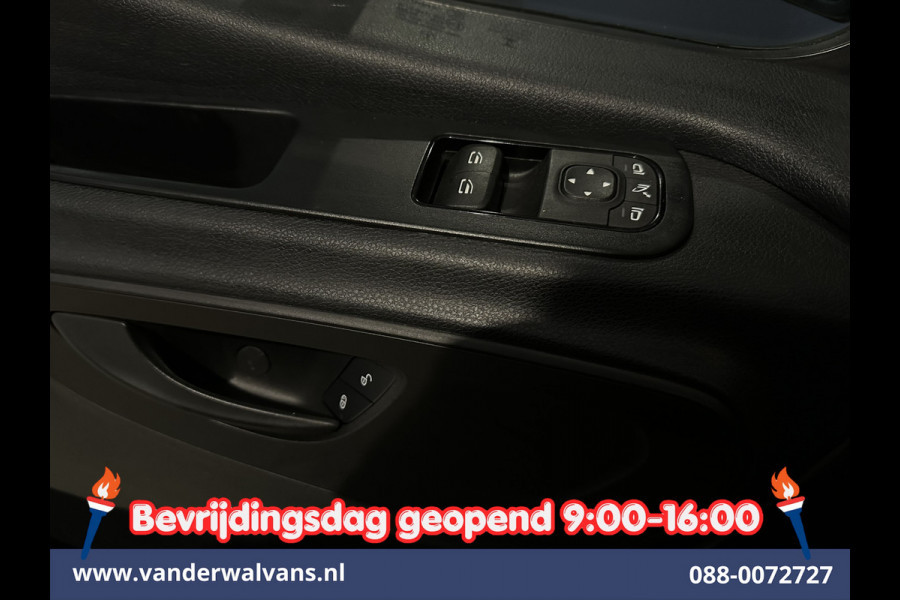 Mercedes-Benz Sprinter 315CDI 150pk 9G-Tronic Automaat L3H2 Euro6 Airco | Camera | Apple Carplay | Cruisecontrol Android Auto, Chauffeursstoel, Sidebars, Trekhaak, Bijrijdersbank