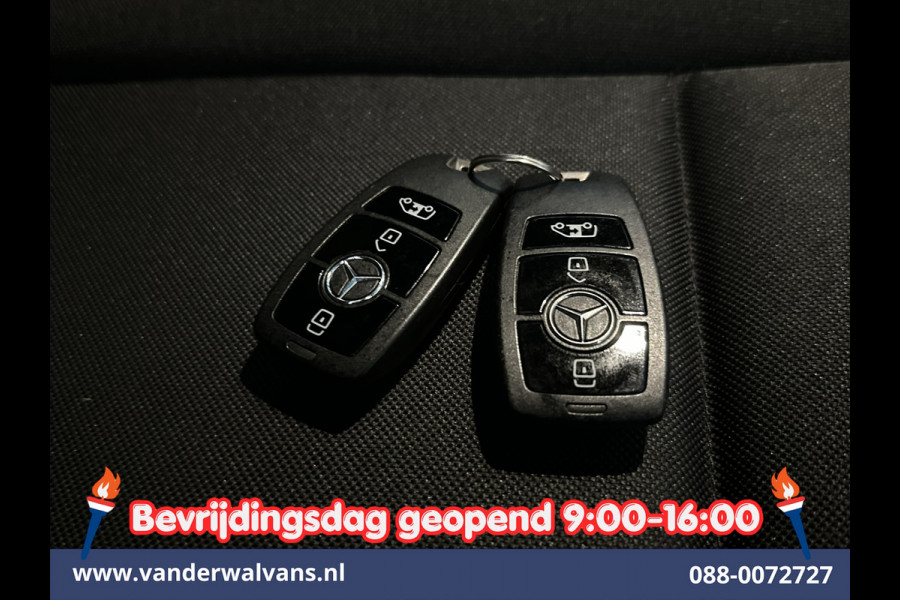 Mercedes-Benz Sprinter 315CDI 150pk 9G-Tronic Automaat L3H2 Euro6 Airco | Camera | Apple Carplay | Cruisecontrol Android Auto, Chauffeursstoel, Sidebars, Trekhaak, Bijrijdersbank