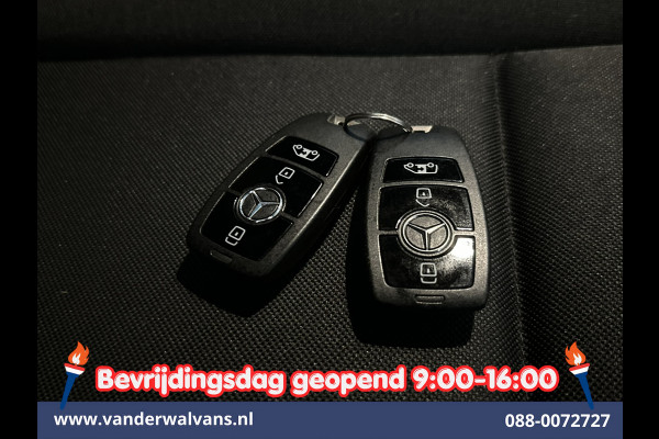 Mercedes-Benz Sprinter 315CDI 150pk 9G-Tronic Automaat L3H2 Euro6 Airco | Camera | Apple Carplay | Cruisecontrol Android Auto, Chauffeursstoel, Sidebars, Trekhaak, Bijrijdersbank