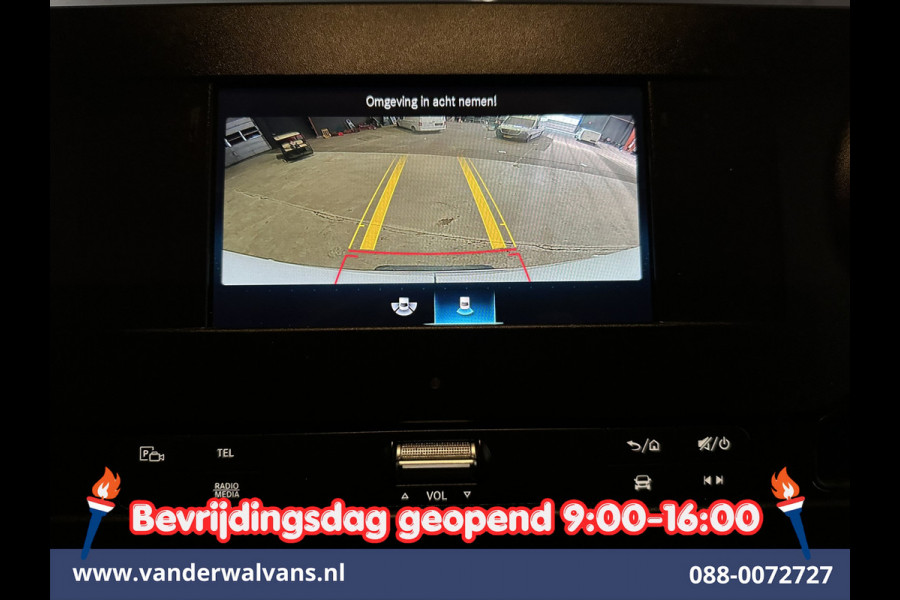 Mercedes-Benz Sprinter 317 CDI 170pk L3H2 *Post NL inrichting* Euro6 Airco | Camera | Apple Carplay | Cruisecontrol | Chauffeursstoel Android Auto, Chauffeursstoel, Stoelverwarming, Bijrijdersbank