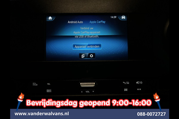Mercedes-Benz Sprinter 317 CDI 170pk L3H2 *Post NL inrichting* Euro6 Airco | Camera | Apple Carplay | Cruisecontrol | Chauffeursstoel Android Auto, Chauffeursstoel, Stoelverwarming, Bijrijdersbank