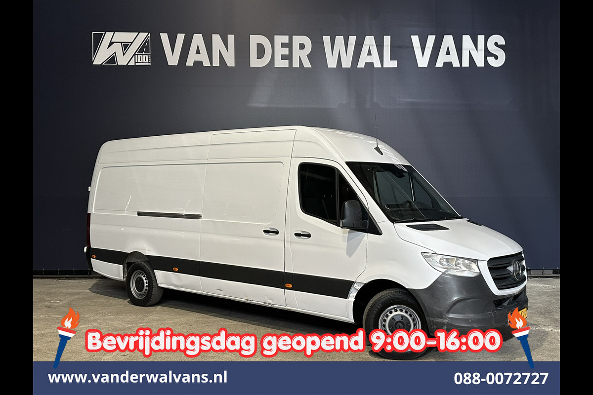Mercedes-Benz Sprinter 317 CDI 170pk L3H2 *Post NL inrichting* Euro6 Airco | Camera | Apple Carplay | Cruisecontrol | Chauffeursstoel Android Auto, Chauffeursstoel, Stoelverwarming, Bijrijdersbank
