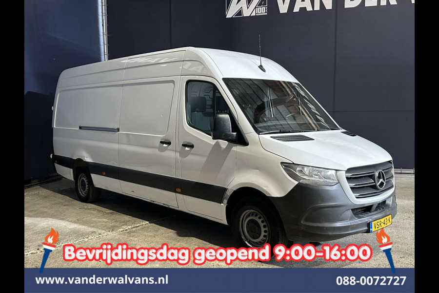 Mercedes-Benz Sprinter 317 CDI 170pk L3H2 *Post NL inrichting* Euro6 Airco | Camera | Apple Carplay | Cruisecontrol | Chauffeursstoel Android Auto, Chauffeursstoel, Stoelverwarming, Bijrijdersbank