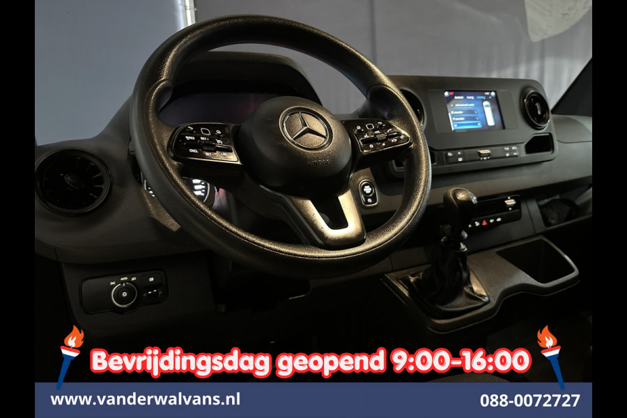 Mercedes-Benz Sprinter 317 CDI 170pk L3H2 *Post NL inrichting* Euro6 Airco | Camera | Apple Carplay | Cruisecontrol | Chauffeursstoel Android Auto, Chauffeursstoel, Stoelverwarming, Bijrijdersbank