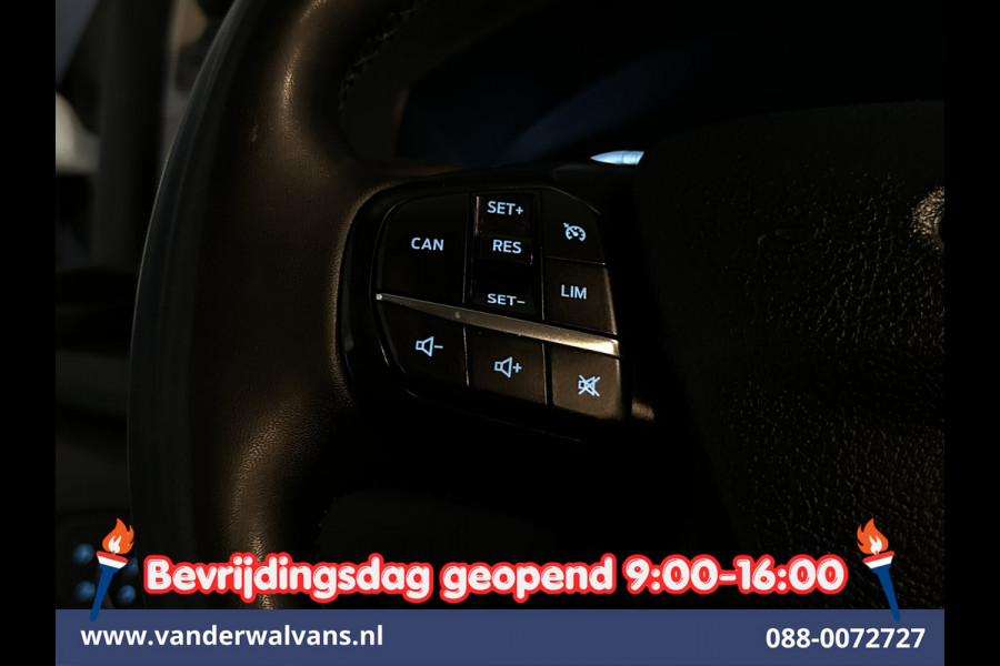 Ford Transit Custom 2.0 TDCI 130pk L2H1 Inrichting Euro6 Airco | Camera | 2800kg Trekhaak | LED | Cruisecontrol | Android Auto Stoelverwarming, Verwarmde voorruit, Parkeersensoren, Bijrijdersbank