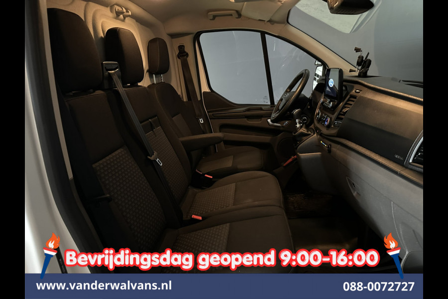 Ford Transit Custom 2.0 TDCI 130pk L2H1 Inrichting Euro6 Airco | Camera | 2800kg Trekhaak | LED | Cruisecontrol | Android Auto Stoelverwarming, Verwarmde voorruit, Parkeersensoren, Bijrijdersbank
