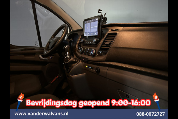 Ford Transit Custom 2.0 TDCI 130pk L2H1 Inrichting Euro6 Airco | Camera | 2800kg Trekhaak | LED | Cruisecontrol | Android Auto Stoelverwarming, Verwarmde voorruit, Parkeersensoren, Bijrijdersbank