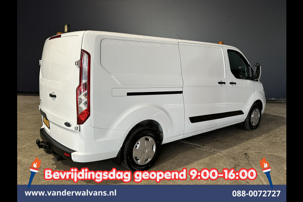 Ford Transit Custom 2.0 TDCI 130pk L2H1 Inrichting Euro6 Airco | Camera | 2800kg Trekhaak | LED | Cruisecontrol | Android Auto Stoelverwarming, Verwarmde voorruit, Parkeersensoren, Bijrijdersbank