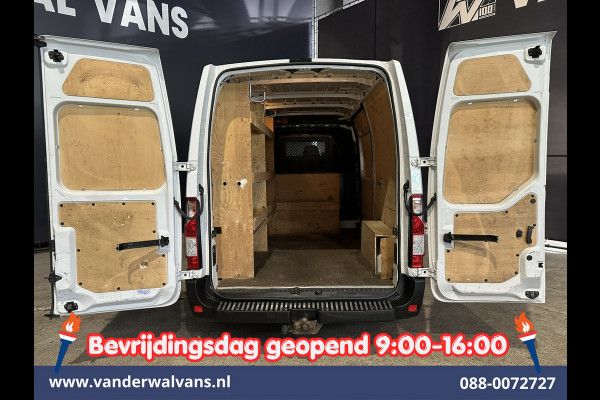 Renault Master 2.3 dCi 131pk L2H2 Euro6 Airco | 2500kg Trekhaak | Bijrijdersbank Bluetooth telefoonvoorbereiding