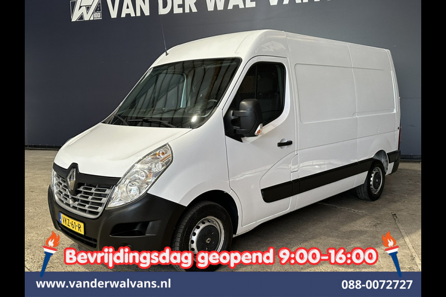 Renault Master 2.3 dCi 131pk L2H2 Euro6 Airco | 2500kg Trekhaak | Bijrijdersbank Bluetooth telefoonvoorbereiding