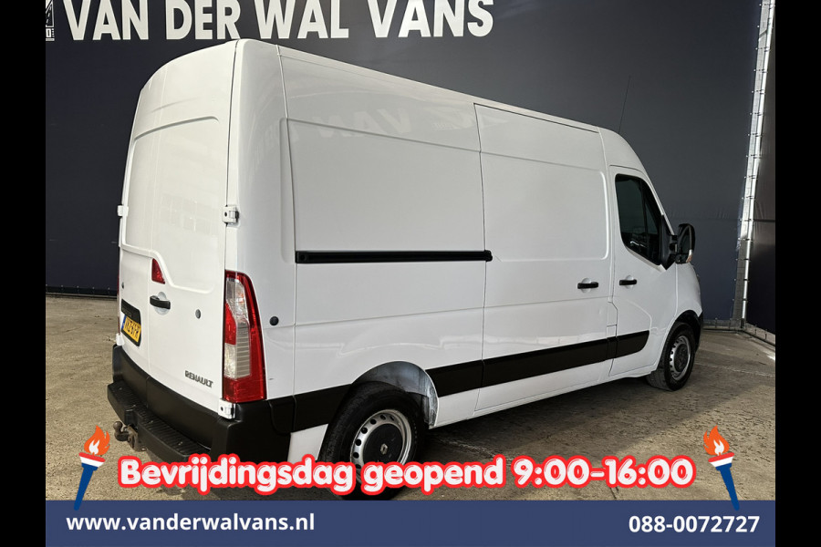 Renault Master 2.3 dCi 131pk L2H2 Euro6 Airco | 2500kg Trekhaak | Bijrijdersbank Bluetooth telefoonvoorbereiding