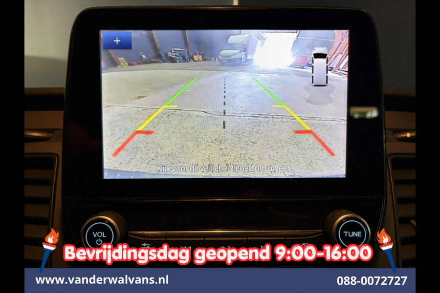 Ford Transit Custom 2.0 TDCI 130pk L2H1 Dubbele Cabine Euro6 Airco | 6-Zits | Camera | Apple Carplay Android Auto, Cruisecontrol, Stoelverwarming, Parkeersensoren, Achterklep