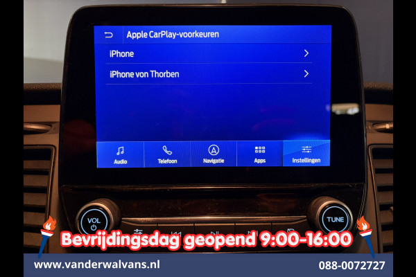 Ford Transit Custom 2.0 TDCI 130pk L2H1 Dubbele Cabine Euro6 Airco | 6-Zits | Camera | Apple Carplay Android Auto, Cruisecontrol, Stoelverwarming, Parkeersensoren, Achterklep