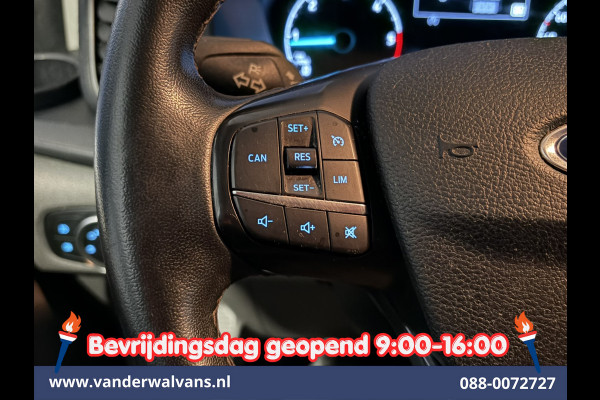 Ford Transit Custom 2.0 TDCI 130pk L2H1 Dubbele Cabine Euro6 Airco | 6-Zits | Camera | Apple Carplay Android Auto, Cruisecontrol, Stoelverwarming, Parkeersensoren, Achterklep