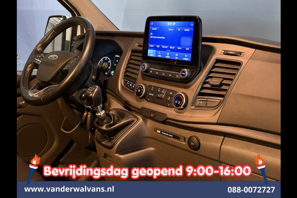 Ford Transit Custom 2.0 TDCI 130pk L2H1 Dubbele Cabine Euro6 Airco | 6-Zits | Camera | Apple Carplay Android Auto, Cruisecontrol, Stoelverwarming, Parkeersensoren, Achterklep