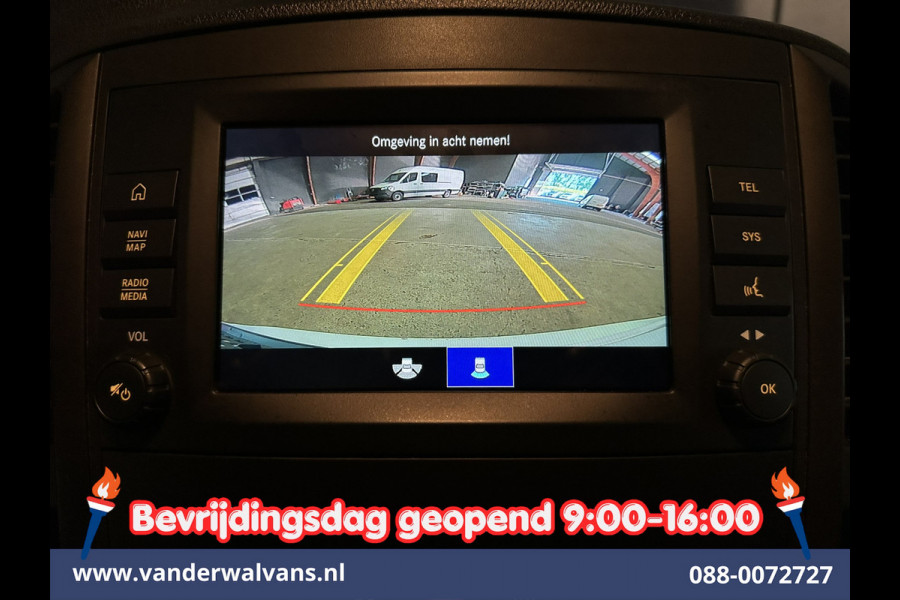 Mercedes-Benz Vito 116 CDI 164pk L3H1 Euro6 Airco | Camera | Apple Carplay | Cruisecontrol | Stoelverwarming Android Auto, Bijrijdersbank
