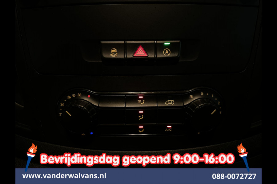 Mercedes-Benz Vito 116 CDI 164pk L3H1 Euro6 Airco | Camera | Apple Carplay | Cruisecontrol | Stoelverwarming Android Auto, Bijrijdersbank