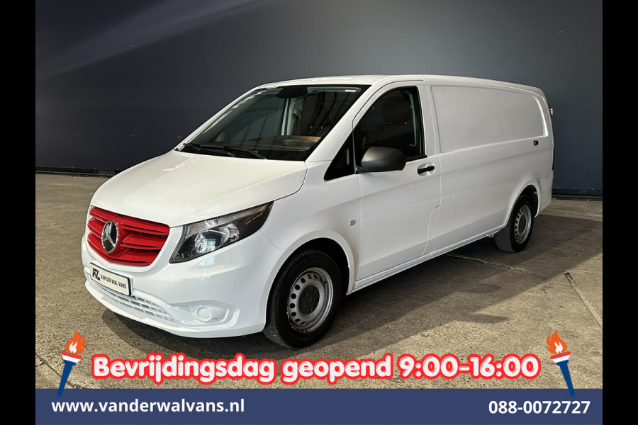 Mercedes-Benz Vito 116 CDI 164pk L3H1 Euro6 Airco | Camera | Apple Carplay | Cruisecontrol | Stoelverwarming Android Auto, Bijrijdersbank