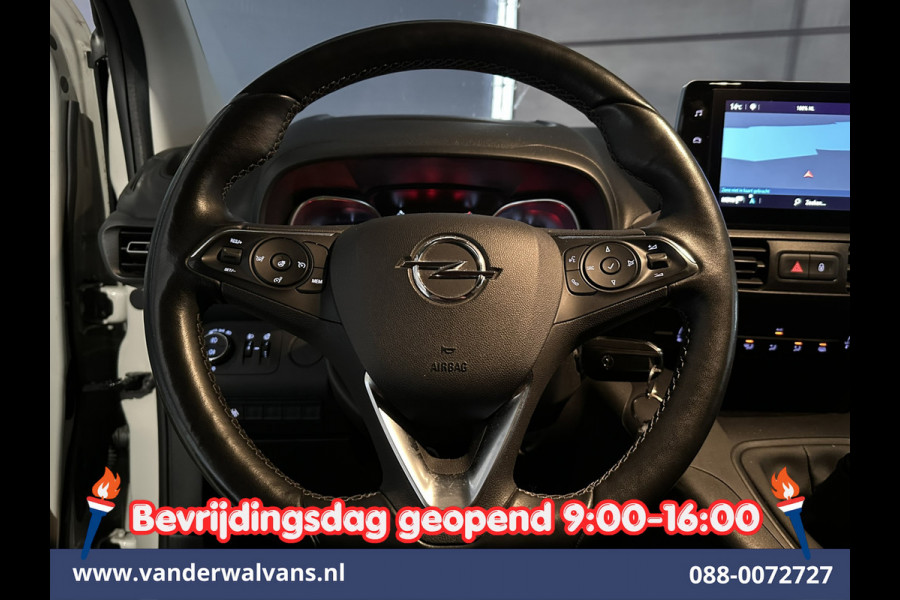 Opel Combo 1.5D **MARGE, Geen BTW** 131pk L2H1 Euro6 Airco | Camera | Navigatie | Apple Carplay | Cruisecontrol Android Auto, Trekhaak, Parkeersensoren