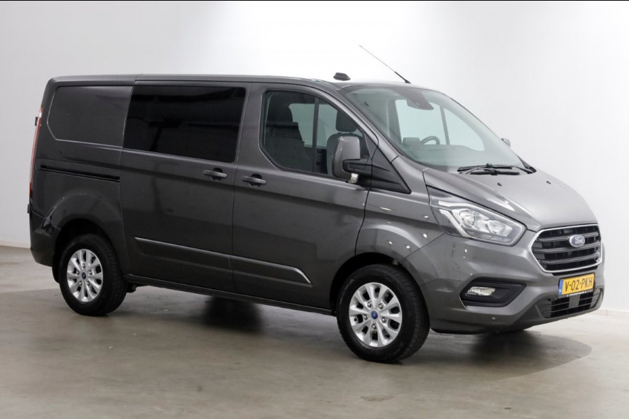 Ford Transit Custom 2.0 TDCI 130pk L1H1 D.C. Limited Airco/Navi/2x Schuifdeur 03-2021
