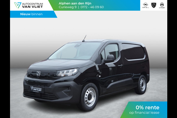 Peugeot e-Partner L2 50 kWh 0% rente | tot 8 jaar garantie | camera | Apple Carplay | laadruimtebetimmering | Comfort stoel | Eco LED koplampen | rijklaarprijs