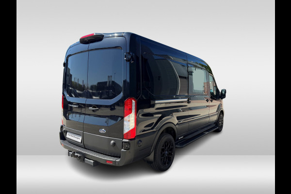 Ford Transit 350 2.0 TDCI L3H2 Trend 130pk DC 7 zits - Navi - Stoelverwarming - Raptor - Cruise - Trekhaak - PDC - Rijklaar