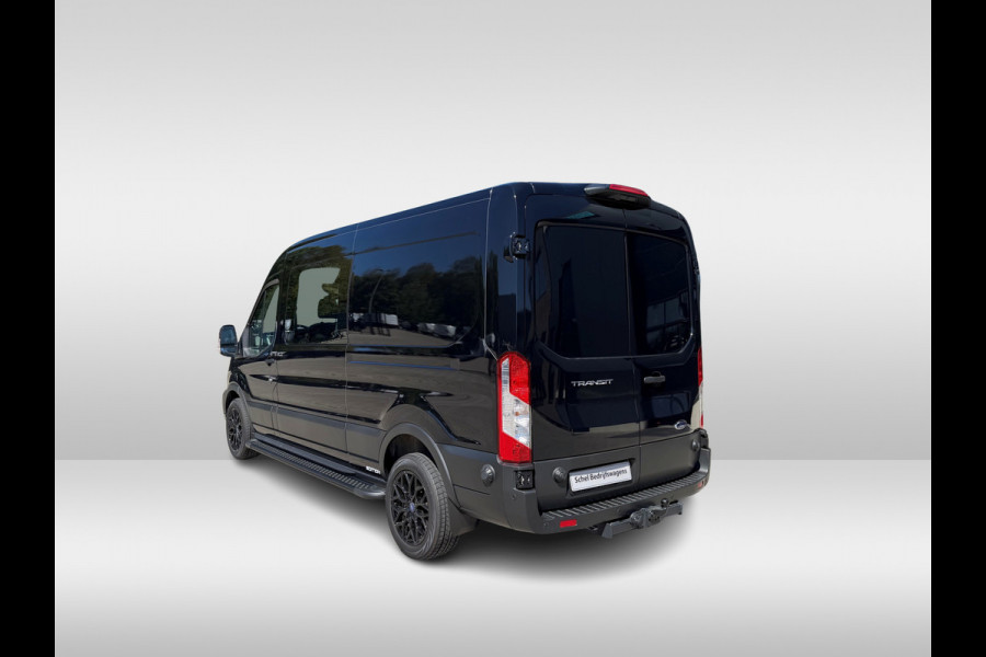 Ford Transit 350 2.0 TDCI L3H2 Trend 130pk DC 7 zits - Navi - Stoelverwarming - Raptor - Cruise - Trekhaak - PDC - Rijklaar