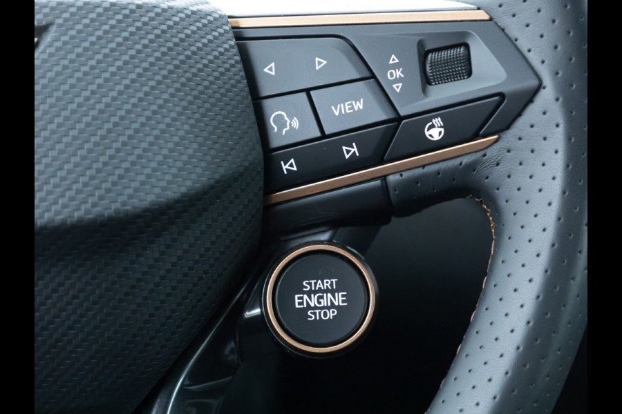 CUPRA Terramar 1.5 TSI e-Hybrid Business | Elec. stoel(en) met geheugen | Stoel- & Stuurverw. | Elec. achterklep | 360 Camera | Travel assist, Sfeerverlichting, Navigatie, App. connect, All season banden, Adap. Cruise