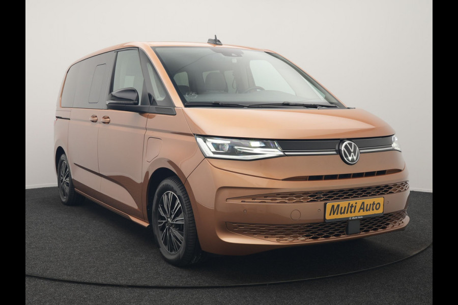 Volkswagen Multivan 1.4 eHybrid L1H1 Style 7 Persoons PHEV 218pk | Trekhaak Af Fabriek | Panodak | Alcantara Sportstoelen & Stuur Verwarmd |  Adaptive Cruise | Camera | IQ Light | Apple Carplay | Blis | Navigatie | DAB | Plug In Hybrid |