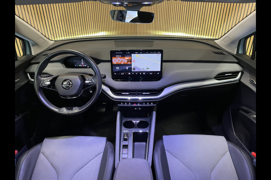 Škoda ENYAQ iV 80|91% SOH|GROTE ACCU|ELEK.TREKHAAK|STOEL+STUURVERWARMING|CAMERA|CARPLAY/ANDROID|NAVI|NL-AUTO|NAP|1e EIG.|INCL.BTW|