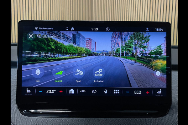 Škoda ENYAQ iV 80|91% SOH|GROTE ACCU|ELEK.TREKHAAK|STOEL+STUURVERWARMING|CAMERA|CARPLAY/ANDROID|NAVI|NL-AUTO|NAP|1e EIG.|INCL.BTW|