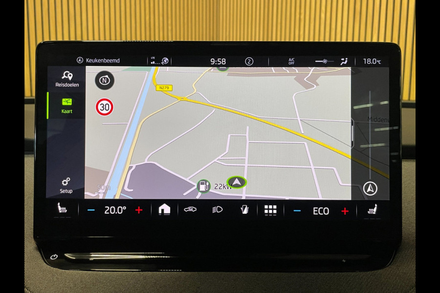 Škoda ENYAQ iV 80|91% SOH|GROTE ACCU|ELEK.TREKHAAK|STOEL+STUURVERWARMING|CAMERA|CARPLAY/ANDROID|NAVI|NL-AUTO|NAP|1e EIG.|INCL.BTW|