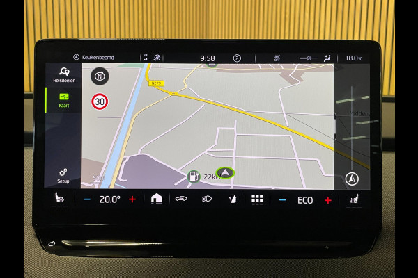Škoda ENYAQ iV 80|91% SOH|GROTE ACCU|ELEK.TREKHAAK|STOEL+STUURVERWARMING|CAMERA|CARPLAY/ANDROID|NAVI|NL-AUTO|NAP|1e EIG.|INCL.BTW|