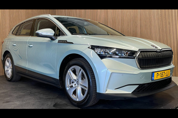 Škoda ENYAQ iV 80|91% SOH|GROTE ACCU|ELEK.TREKHAAK|STOEL+STUURVERWARMING|CAMERA|CARPLAY/ANDROID|NAVI|NL-AUTO|NAP|1e EIG.|INCL.BTW|