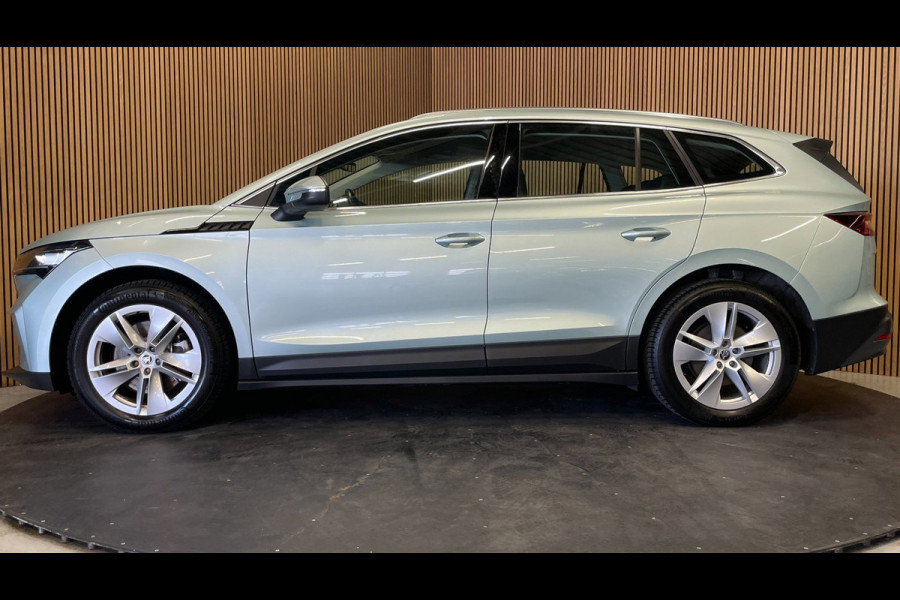 Škoda ENYAQ iV 80|91% SOH|GROTE ACCU|ELEK.TREKHAAK|STOEL+STUURVERWARMING|CAMERA|CARPLAY/ANDROID|NAVI|NL-AUTO|NAP|1e EIG.|INCL.BTW|
