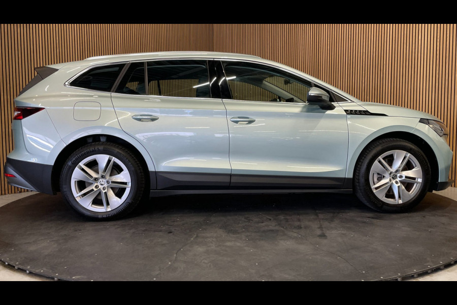Škoda ENYAQ iV 80|91% SOH|GROTE ACCU|ELEK.TREKHAAK|STOEL+STUURVERWARMING|CAMERA|CARPLAY/ANDROID|NAVI|NL-AUTO|NAP|1e EIG.|INCL.BTW|