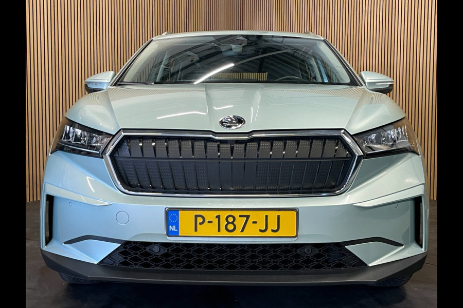 Škoda ENYAQ iV 80|91% SOH|GROTE ACCU|ELEK.TREKHAAK|STOEL+STUURVERWARMING|CAMERA|CARPLAY/ANDROID|NAVI|NL-AUTO|NAP|1e EIG.|INCL.BTW|