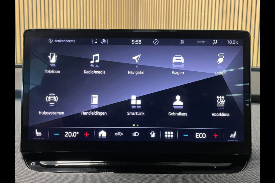 Škoda ENYAQ iV 80|91% SOH|GROTE ACCU|ELEK.TREKHAAK|STOEL+STUURVERWARMING|CAMERA|CARPLAY/ANDROID|NAVI|NL-AUTO|NAP|1e EIG.|INCL.BTW|