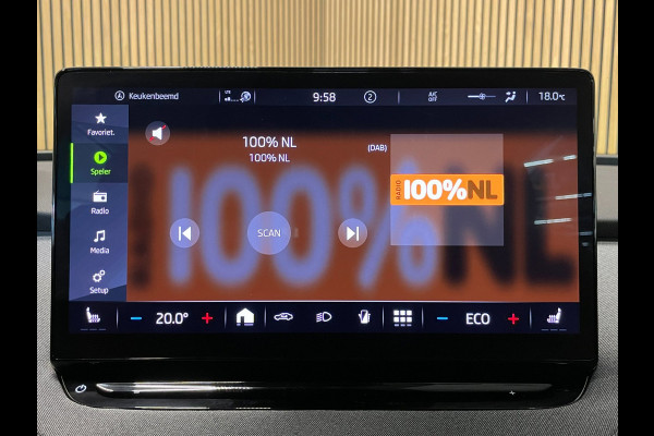 Škoda ENYAQ iV 80|91% SOH|GROTE ACCU|ELEK.TREKHAAK|STOEL+STUURVERWARMING|CAMERA|CARPLAY/ANDROID|NAVI|NL-AUTO|NAP|1e EIG.|INCL.BTW|