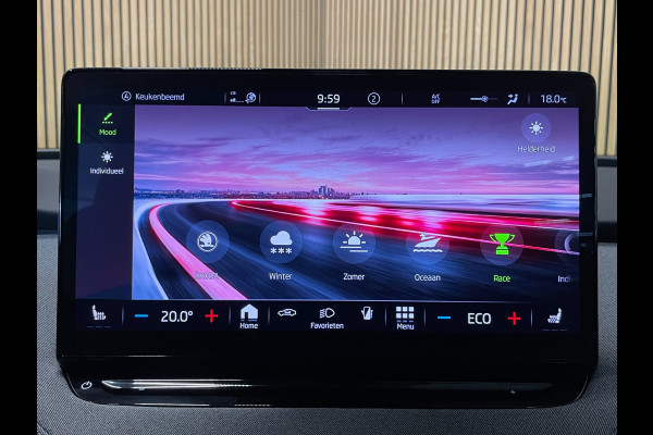 Škoda ENYAQ iV 80|91% SOH|GROTE ACCU|ELEK.TREKHAAK|STOEL+STUURVERWARMING|CAMERA|CARPLAY/ANDROID|NAVI|NL-AUTO|NAP|1e EIG.|INCL.BTW|