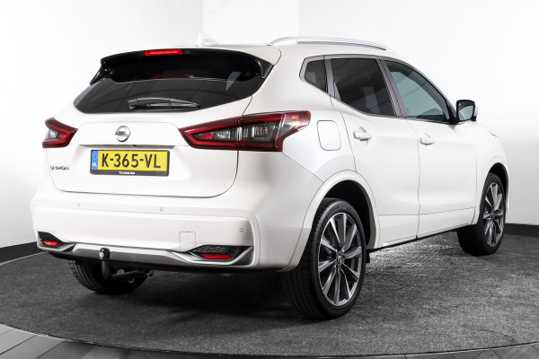Nissan QASHQAI 1.3 DIG-T 160 PK Tekna + - Automaat | Pano | Adapt. Cruise | Stoel-+Voorruitverw. | NAV+App. Connect | ECC | Afn. Trekhaak | Bose | LM 19" |