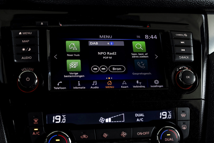 Nissan QASHQAI 1.3 DIG-T 160 PK Tekna + - Automaat | Pano | Adapt. Cruise | Stoel-+Voorruitverw. | NAV+App. Connect | ECC | Afn. Trekhaak | Bose | LM 19" |