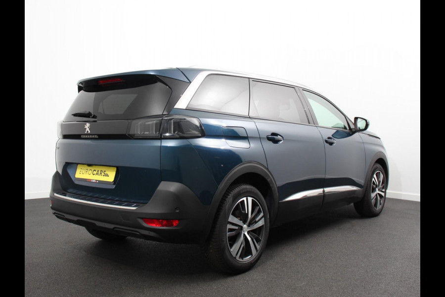 Peugeot 5008 1.2 PureTech 130pk Automaat Allure Pack 7-zits Navigatie Apple Carplay/Android Auto Climate Control Cruise Control Virtual cockpit PDC VA + Camera Zonneschermen achter Keyless Go Full LED  18” LM Velgen