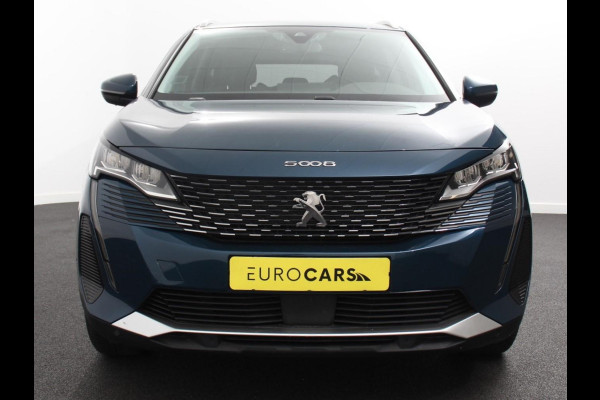 Peugeot 5008 1.2 PureTech 130pk Automaat Allure Pack 7-zits Navigatie Apple Carplay/Android Auto Climate Control Cruise Control Virtual cockpit PDC VA + Camera Zonneschermen achter Keyless Go Full LED  18” LM Velgen